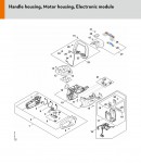 Stihl HSA 140.0 R Cordless Hedgetimmers Spare Parts